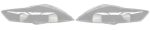   Set 2 sticle faruri pentru Ford Mondeo MK4 (2008 - 2012) - HF007