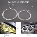   Set Fibra reparatie Angel Eyes DRL far stanga pentru BMW X1 E84 facelift 2012-2015 - LG-E84-1315 Left