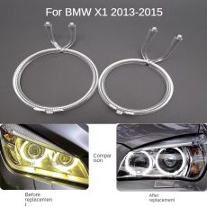 Set Fibra reparatie Angel Eyes DRL far stanga pentru BMW X1 E84 facelift 2012-2015 - LG-E84-1315 Left