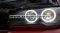 Kit Angel Eyes LED COTTON cu semnalizare pentru BMW E46 Coupe/Cabrio cu Facelift (2003 - 2006), far cu lupa 4x106mm