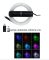 Kit Fibra Optica Plafon Instelat auto RGBW 450 Fire 2M 0.75mm cu aplicatie 450-0.75MM-2M - AMB13