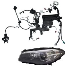 Cablaj far stanga pentru BMW Seria 5 F10/F11 Facelift cu AFS (2014-2017) - 63117343905 - F1004-STANGA
