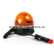 Girofar cu LED cu baza magnetica 12V-24V cu 3 functii WL014(F)