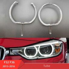 Set fibra reparatie Angel Eyes DRL far dreapta pentru BMW Seria 4 F32, F36 2013-2016 fara facelift pentru farurile Bi-Xenon - LG-F32-1315 Right