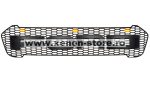  Grila radiator negru mat cu LED portocaliu Ford Ranger T7 2016-2019 - FGT71619 Black