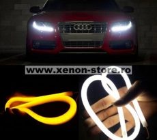 Lumini de zi cu semnalizare tip Tub Neon Flexibil 60 cm DRL-60AG Lumini de zi cu semnalizare tip Tub Neon Flexibil 60 cm DRL-60AG