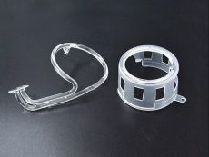 Set Fibra reparatie Angel Eyes DRL far stanga pentru BMW Seria 3 E90, E91 Facelift 2008-2012 - LG-E90 H-0912 Left