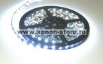   Banda led alba 60 leduri 3528/metru, 12V, rezistenta la apa, la rola de 5 metri BL60SMD-12V-ALB