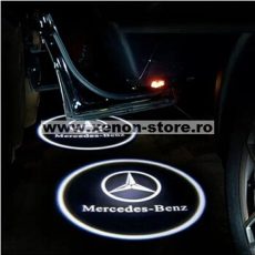 Proiectoare Portiere cu Logo Mercedes-Benz - BTLW003