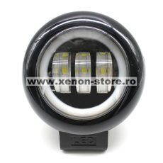 Proiector LED cu Angel Eyes Offroad Auto, Moto, ATV 45W 4000LM DC 10-60 - KWE45W