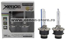 Set 2 becuri xenon premium D2S 5000k + 80% mai multa lumina D2S-5000K-PREMIUM