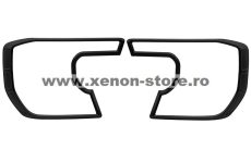 Set 2 ornamente faruri negru mat Ford Ranger T9 XL, XLS - HLCT902