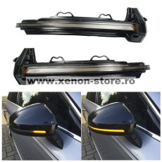 Set 2 Semnalizari Led Oglinda Dinamice pentru Audi A4 B9, A5 F5 2016-2019 - D0178