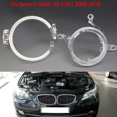Set Fibra reparatie Angel Eyes DRL far dreapta pentru BMW Seria 5 E60, E61 Facelift 2008-2010 cu Xenon - LG-E60-0810 Right