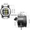 Set 2 proiectoare ceata LED Dacia, Renault, Nissan cu angel eyes, lumina alb+galben, diamentru 3" / 90mm, 30W, 12/24V, carcasa aluminiu, mufa H11, H8 - FG-AWYD Set 2 proiectoare ceata LED Dacia, Renault, Nissan cu angel eyes, lumina alb+galben, diamentru 3" / 90mm, 30W, 12/24V, carcasa aluminiu, mufa H11, H8 - FG-AWYD