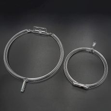 Set Fibra reparatie Angel Eyes DRL far stanga pentru BMW X5 E70 facelift 2010-2013 - LG-E70 Left