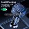 Incarcator auto 12-24V Fast Charge cu port PD 20W si QC3.0 18W - BK365-WHITE