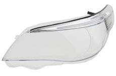 Sticla far stanga pentru BMW Seria 5 E60/E61 far Xenon fara adaptiv (2004-2007) - HCE60-0407-STANGA