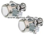   Set 2 Lupe Bixenon 3" H7 compatibile cu lupele originale BOSCH AL BSH-H7