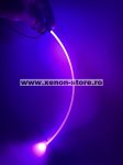   Lumini ambientale Roz cu 2 surse LED si 2m Fibra optica - FK-S2M2L-PINK