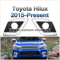 Lumini de zi dedicate Toyota Hilux Revo 2015, 2016, 2017, 2018, 2019 TYL809