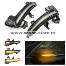 Set 2 Semnalizari Led Oglinda Dinamice pentru Skoda Superb MK3 A7 2016-2019 - D0243