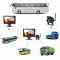 Kit marsarier wireless cu 2 camere si display de 9" 12V~24V, pentru Camioane, Autocare, Bus-uri - BUS2