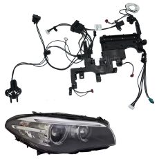 Cablaj far dreapta pentru BMW Seria 5 F10/F11 Facelift cu AFS (2014-2017) - 63117343906 - F1004-DREAPTA