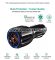 Incarcator auto 12-24V Fast Charge cu port USB si QC3.0 - BK348