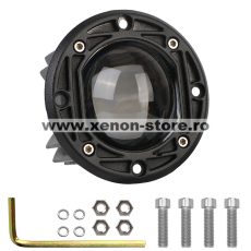 Proiector LED Offroad ALB+GALBEN 30W 12V-24V Incastrabil, Flood Beam - FLR-30W