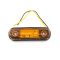 Lampa gabarit auto cu LED 12V-24V Portocalie - 104-Amber