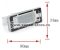 Lampi numar led Dacia Duster (2010-2018), Logan MCV (2013 -), Lodgy (2012-) - BTLL-398 / OR-73504