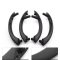Set manere interioare portiere pentru BMW Seria 3 F30, F31, Negre - IHF30-1318B