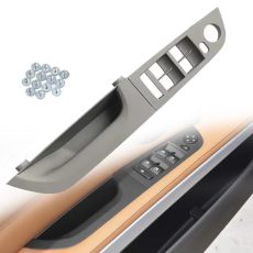 Panou / maner portiera sofer fara oglinzi rabatabile pentru BMW Seria 3 E90/E91, gri, 37,5 cm - MHE90LL-0512G (Grey)