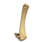   Maner interior portiera stanga spate, crem, pentru BMW Seria 3 E90, E91, E92, E93 - HAE90-0512-BLC (Crem)