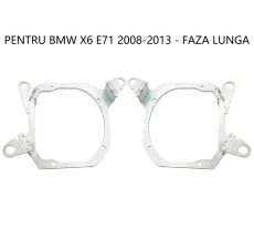 Set 2 rame adaptoare la lupe Hella G5 pentru BMW X6 E71 - pentru faza lunga - HPB-035